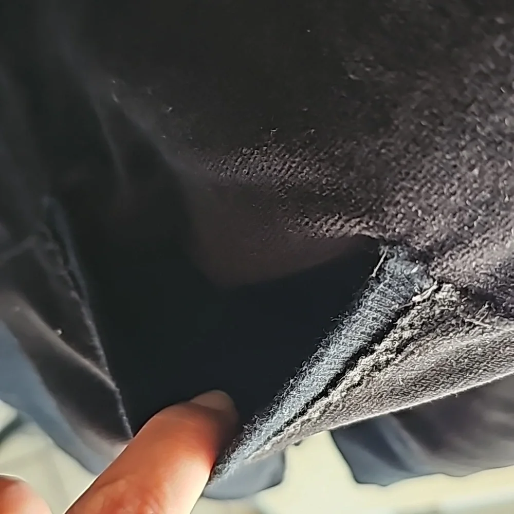 Calvin Klein Black Velour Jacket Size XL - Picture 4 of 12